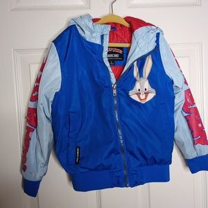 Members Only Kids Girls Boys Space Jam Bugs Bunny A New Legacy Jacket Co…